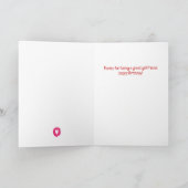 Verjaardag Kaart - Een geweldig vriendin (Binnen)