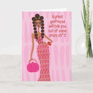 Verjaardag Kaart - Een geweldig vriendin