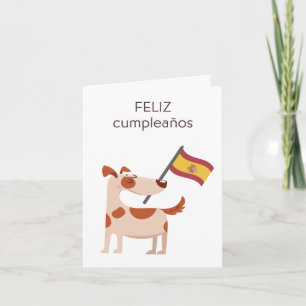 Verjaardag Kaart – Feliz cumpleaños