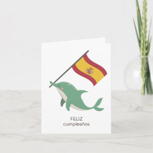 Verjaardag Kaart – Feliz cumpleaños