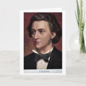 Verjaardag Kaart - Frederic Chopin (Voorkant)