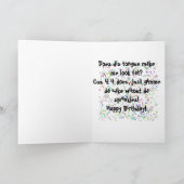 Verjaardag Kaart ~ Golden Retriever (Binnen)