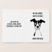 Verjaardag Kaart Grappige verjaardagskaart voor op (Binnen)
