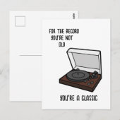 Verjaardag Kaart Grappige verjaardagskaart voor op (Voorkant / Achterkant)