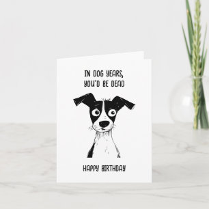 Verjaardag Kaart Grappige verjaardagskaart voor op