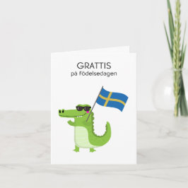 Verjaardag Kaart – Grattis på födelsedagen