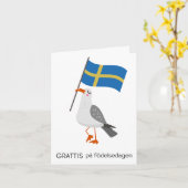 Verjaardag Kaart – Grattis på födelsedagen (Gele Bloem)