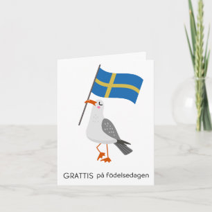 Verjaardag Kaart – Grattis på födelsedagen