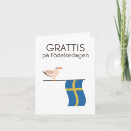 Verjaardag Kaart – Grattis på födelsedagen