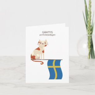 Verjaardag Kaart – Grattis på födelsedagen