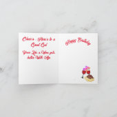 Verjaardag Kaart : Great Gal (Binnen)