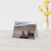 Verjaardag Kaart groeien nooit op duinen (Gele Bloem)