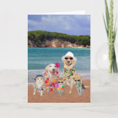  Verjaardag Kaart in Hawaiian (Voorkant)