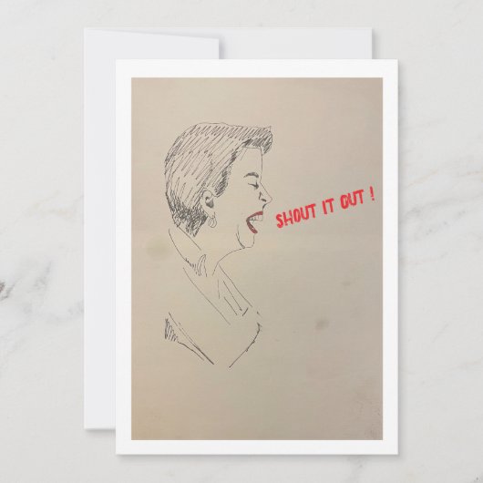 Verjaardag Kaart Kaart ! (Voorkant)