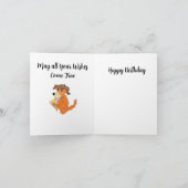 Verjaardag Kaart : Liefde voor Ice Cream (Binnen)