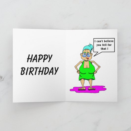 Verjaardag Kaart loterij (Binnen)