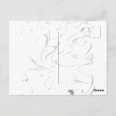 Verjaardag Kaart met Boom in full colour Invitatio (Achterkant)