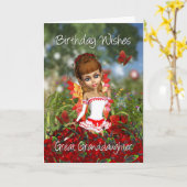 Verjaardag Kaart met Poppy Meado (Gele Bloem)