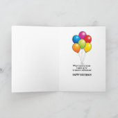 Verjaardag Kaart met Sandhill Crane Bird (Binnen)