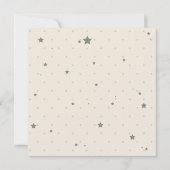 Verjaardag Kaart met Schattigee uil en bloemdecora (Achterkant)