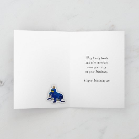 Verjaardag Kaart - met Sky Fairy (Binnen)