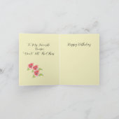 Verjaardag Kaart : neef (Binnen)