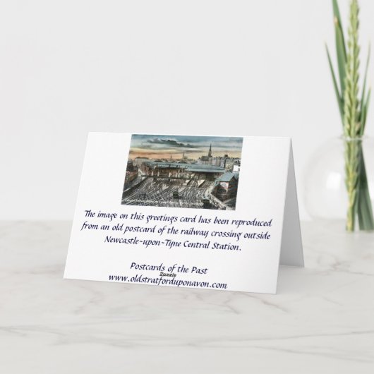 Verjaardag Kaart - Newcastle-upon-Tyne (Achterkant)
