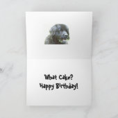 Verjaardag Kaart Newfoundland hondenhumor (Binnen)