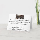 Verjaardag Kaart - Nottingham Goose Fair (Achterkant)