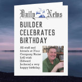 Verjaardag Kaart om te personaliseren