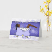 Verjaardag Kaart - Ontspan en verwen jezelf - Afri (Gele Bloem)