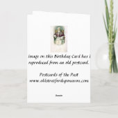 Verjaardag Kaart - Paus Leo XIII (Achterkant)