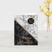 Verjaardag Kaart per jaar gepersonaliseerd uw eige (Gele Bloem)