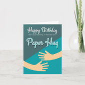 Verjaardag Kaart Quarantine coronaviris, Papieren  (Voorkant)