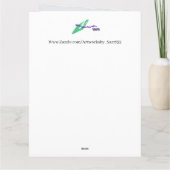 Verjaardag Kaart: Rootin Tootin Kaart (Achterkant)