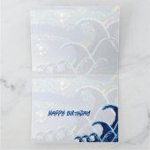 Verjaardag Kaart | Sequin Waves, Sydney Australië (Binnen)