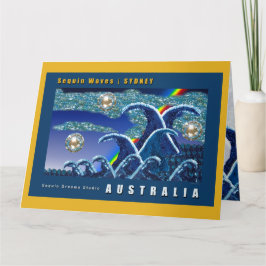 Verjaardag Kaart | Sequin Waves, Sydney Australië