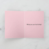 Verjaardag Kaart | Sphynx Kat Dame met Verjaardags (Binnen)