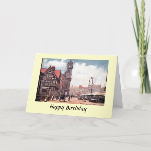 Verjaardag Kaart - Stadhuis, Derby (Voorkant)
