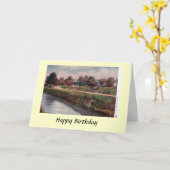 Verjaardag Kaart - Taunton, Somerset. (Gele Bloem)