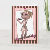 Verjaardag Kaart Tennisser - Tweens & Tiener (Voorkant)