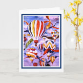 Verjaardag Kaart "The Sky's the Limit" (Gele Bloem)