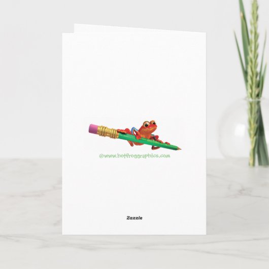 Verjaardag Kaart Vain Gorilla ontwerp. (Achterkant)