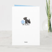 Verjaardag Kaart van de Hond (Achterkant)