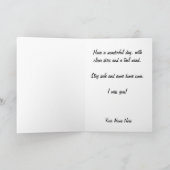 Verjaardag Kaart van de luchtmacht (Binnen)