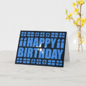 Verjaardag Kaart van de Somalische vlag (Gele Bloem)