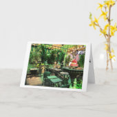 VERJAARDAG KAART VAN DE ZUS MET PRACHTIGE THAISE D (Gele Bloem)