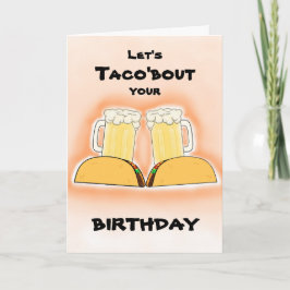 Verjaardag Kaart van Taco en Beer