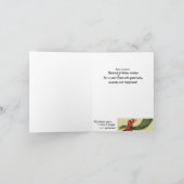 Verjaardag Kaart - Verlate verjaardagswensen (Binnen)