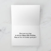 Verjaardag Kaart voor 60 jaar (Binnen)